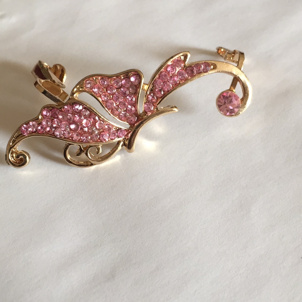 Stunning New pink stone earrings